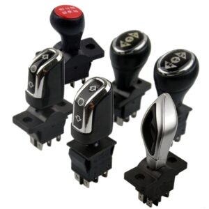 Interruptor de marcha atrás de vehículo eléctrico para niños, interruptor de marcha atrás de coche de bebé, DPR, manija de empuje