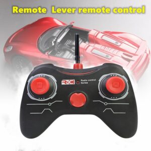 Transmisor de Control remoto Universal para autos de niños, 27MHz ergonómico de juguete, F/B/L/R, de cuatro lados, DIY