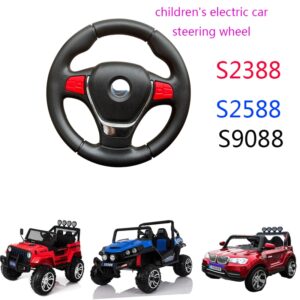 Volante de coche eléctrico para niños, uso para S2388 S2588 S9088