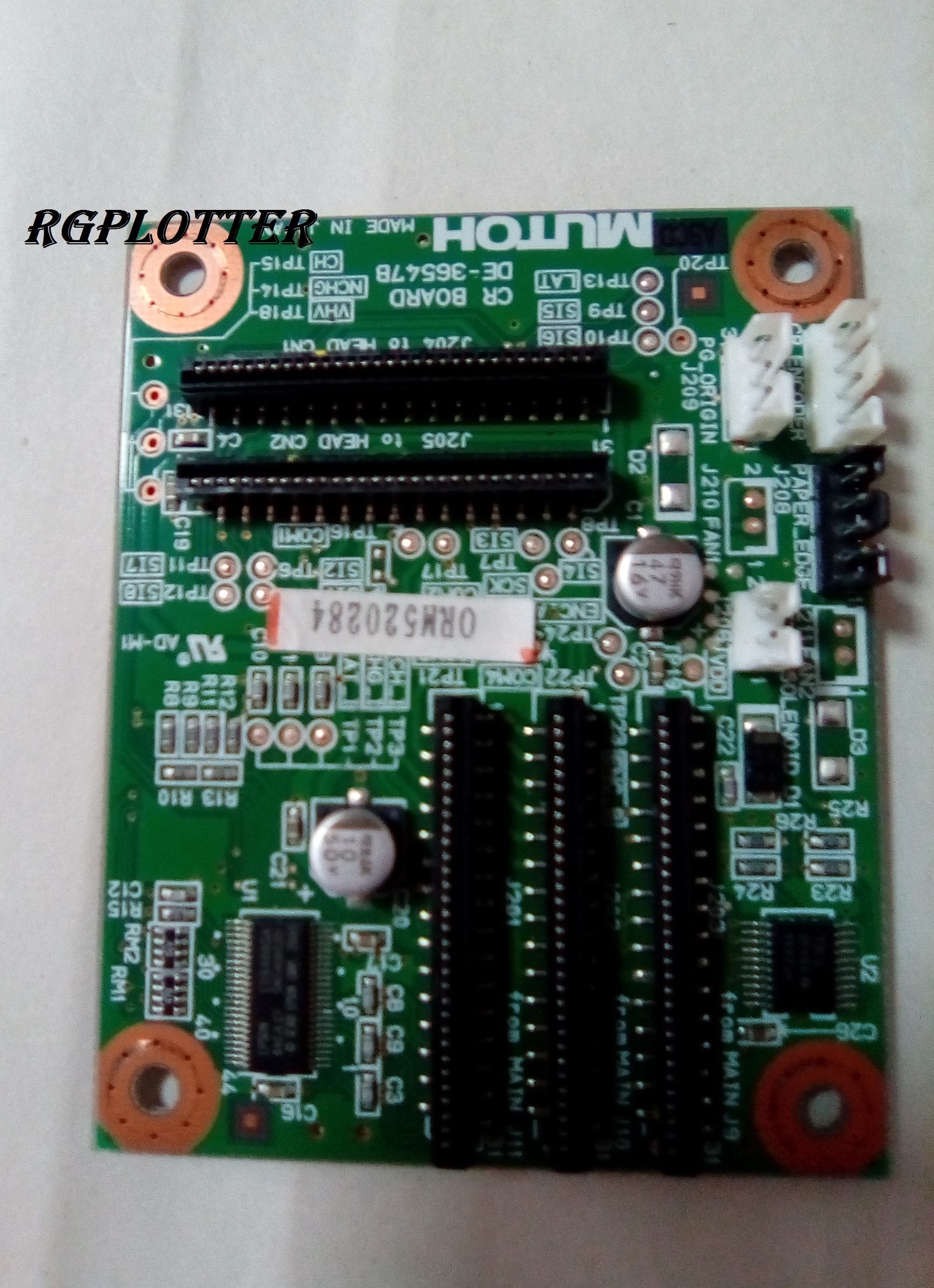 CR board para ploter mutoh vj1204, tarjeta de cabezal para mutoh rj900